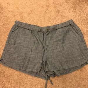 NWT J. Crew Chambray Denim Shorts